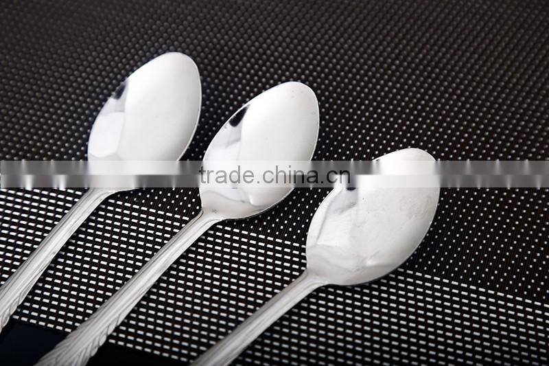 Hot selling spoon and fork set and lowest price