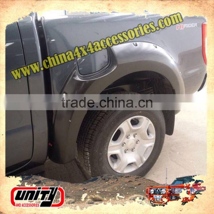 4 DOOR OFF-ROAD RANGER T6 ABS FENDER FLARES WHEEL ARCH (Fits: Ranger)