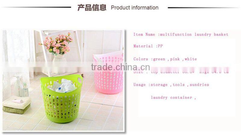 plastic hot sales neat and beautiful durable laundry basket