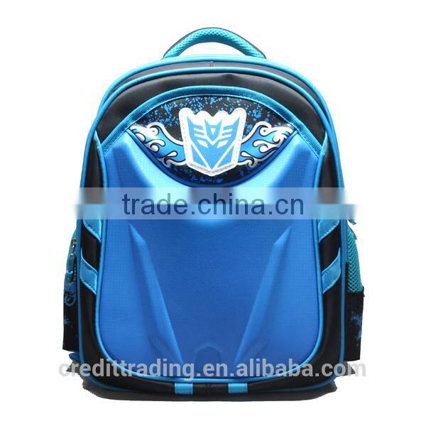 2015 newest design 3d school bag & primary school bag