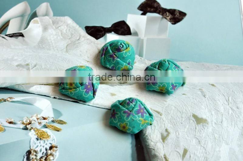 colorful satin handmade rose flower headband for kids hair accessories