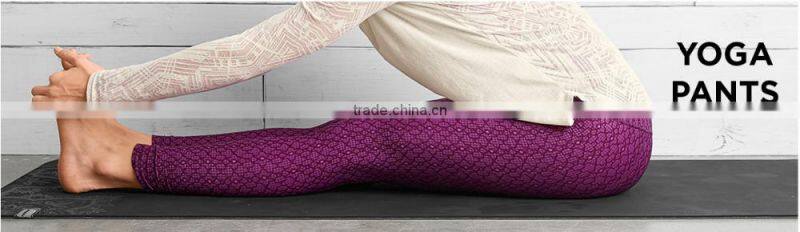 Hongen apparel popular sublimation running bottoms women design Yoga wear