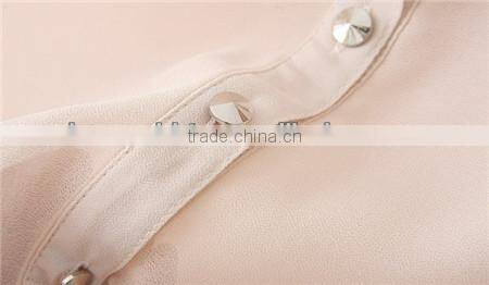 lady chiffon blouse tops woman sleeveless blouses tops