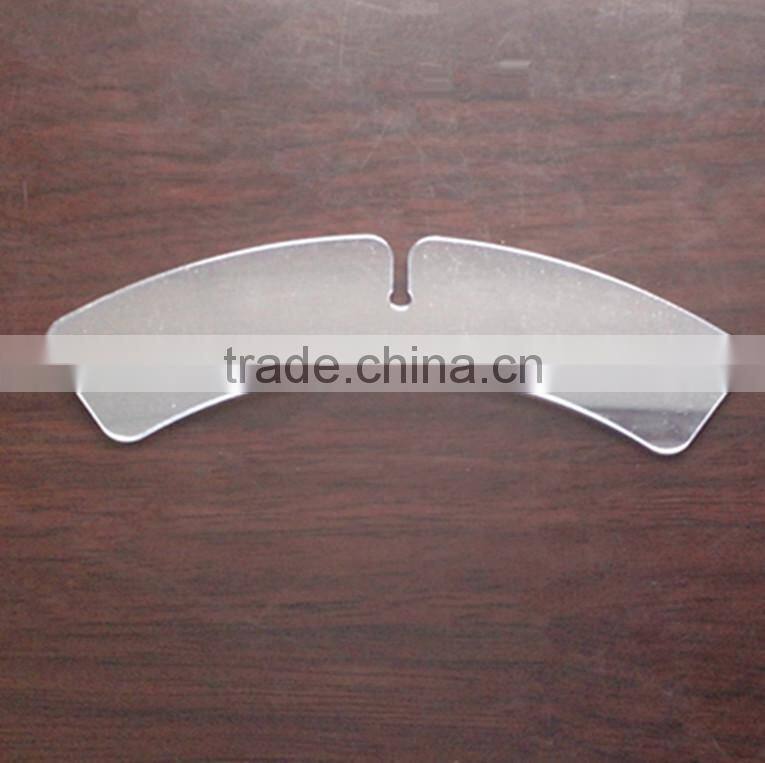 Clear virgin Bubble Plastic collar butterfly