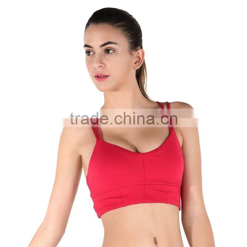 2017 Gym Sportswear Quick Drying Sport Clothes Comfortable Seamless Yoga Fitness Bra Durable