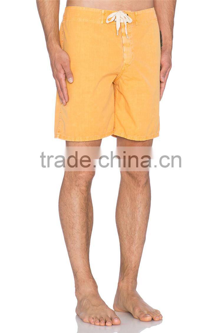 Custom design plain casual beach shorts teen boy beach shorts
