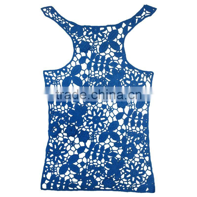 machine made pure cotton ladies garment back lace accessories