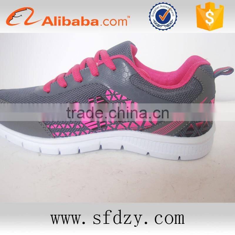 2016 new arrival women's comfortable sport shoes walking sneakers