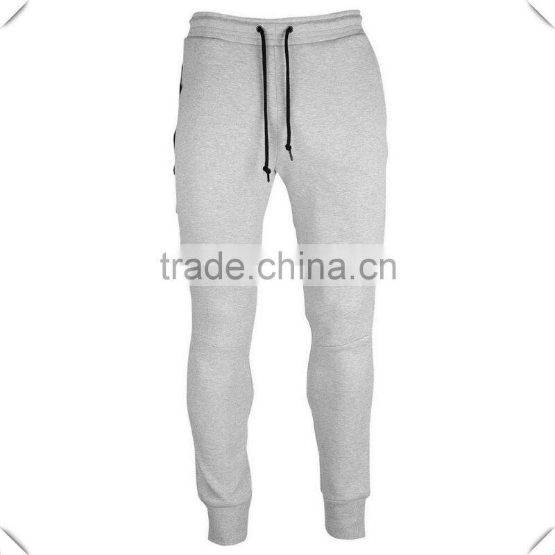 Hot Sale Cotton Polyester Spandex Plain Mens Joggers Wholesale Blank Jogger Pants Top Quality Tapered Fit Jogger Pants