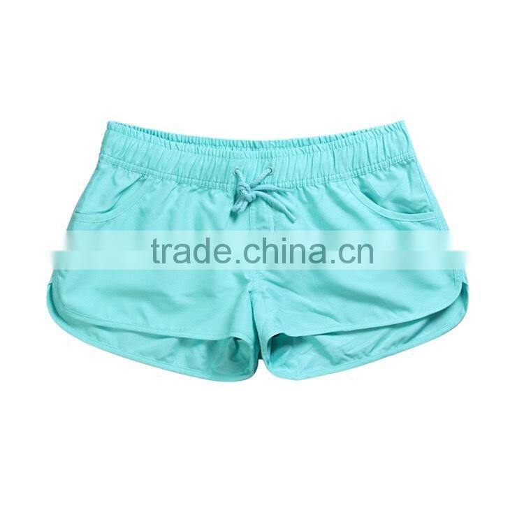 Female women jogging Shorts Running Gym Sport Short Pants