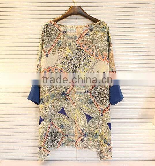 hot sale fashion casual women clothing blouse tops