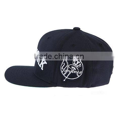 2014 hot sell wholesale 100% cotton tailored made six panel snapback