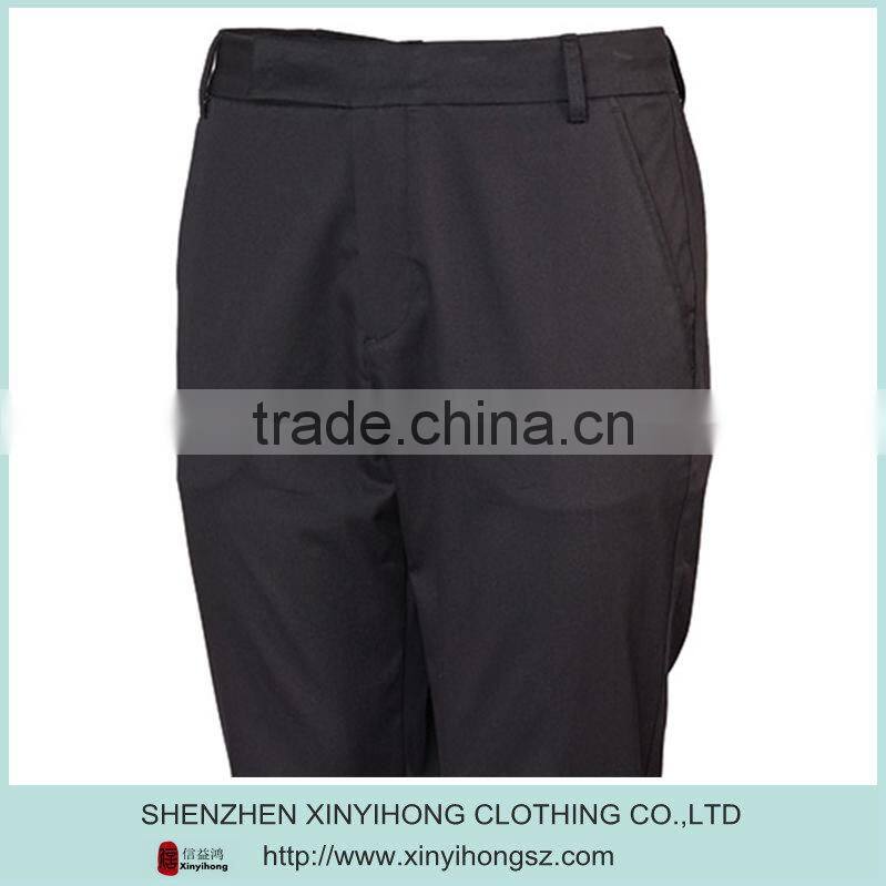 customize logo UV protection plaid tech style mens golf pants