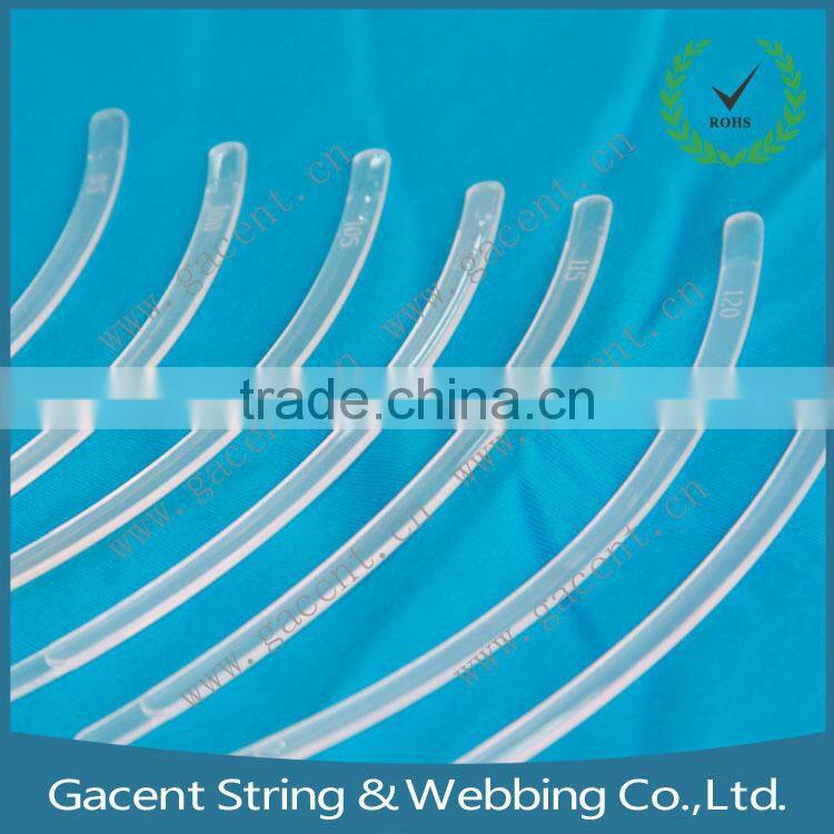 Clear lingerie plastic corset boning for grament accessories