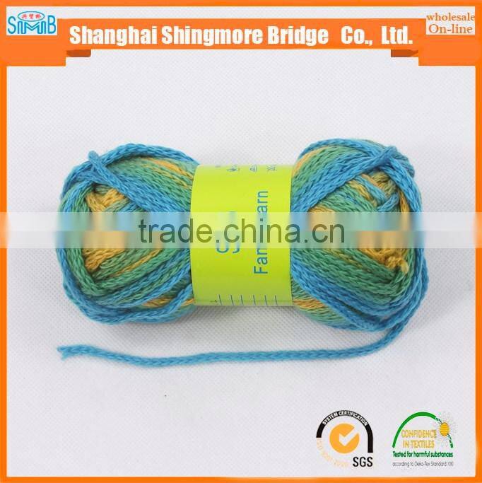 China textile knitting yarn wholesale factory price 100% acrylic 1/0.8Nm hollow tape yarn for hand knitting with low price