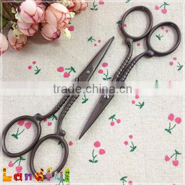 Zakka Bronze Sewing Crochet Project Craft Vintage Scissors