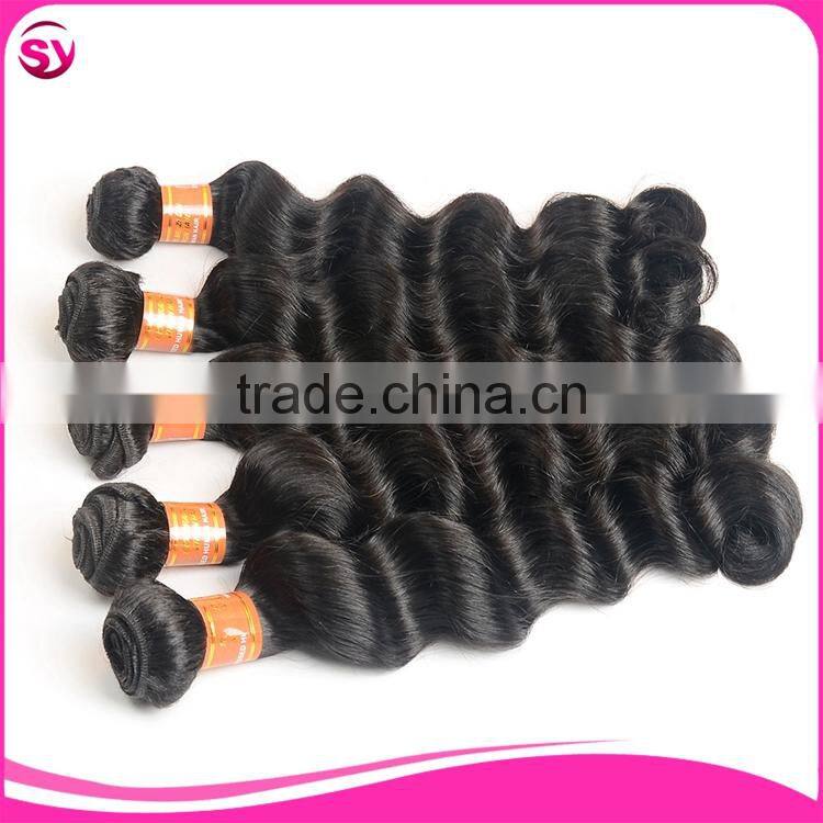 Wholesale 7a Grade Loose Deep Wave Raw Indian Temple Hair Extensions