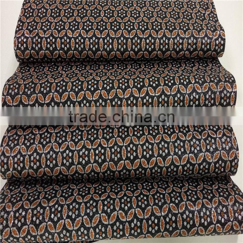 Eruopen style wallpaper printed walls glitter wall papers home decor for lliving room dining wall paper roll