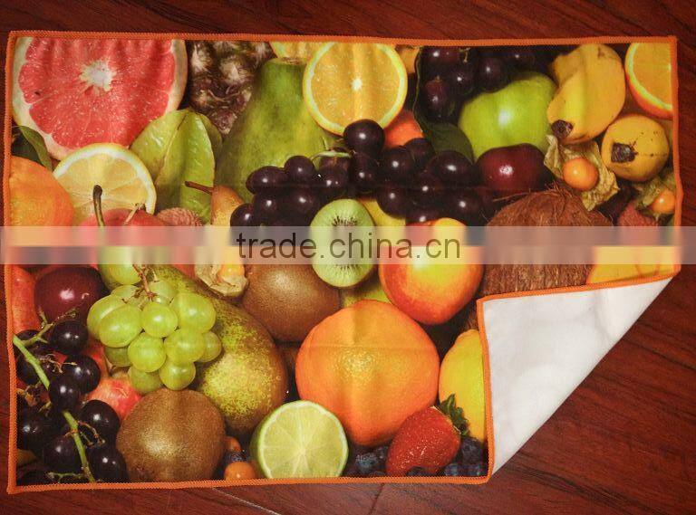 good looking custom design heat transfer printing chamois towel
