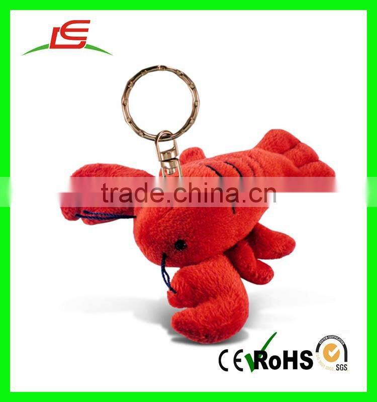 CE certificated custom plush animal keychain monkey toy plush keychain