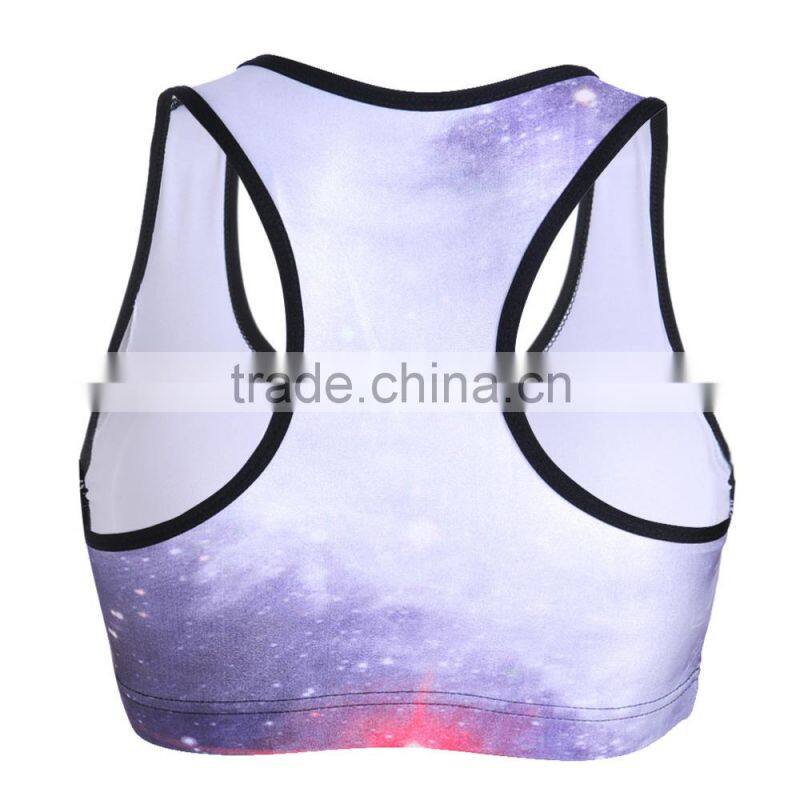 sexy women cycling sportswear crossed straps sports bra S131-4