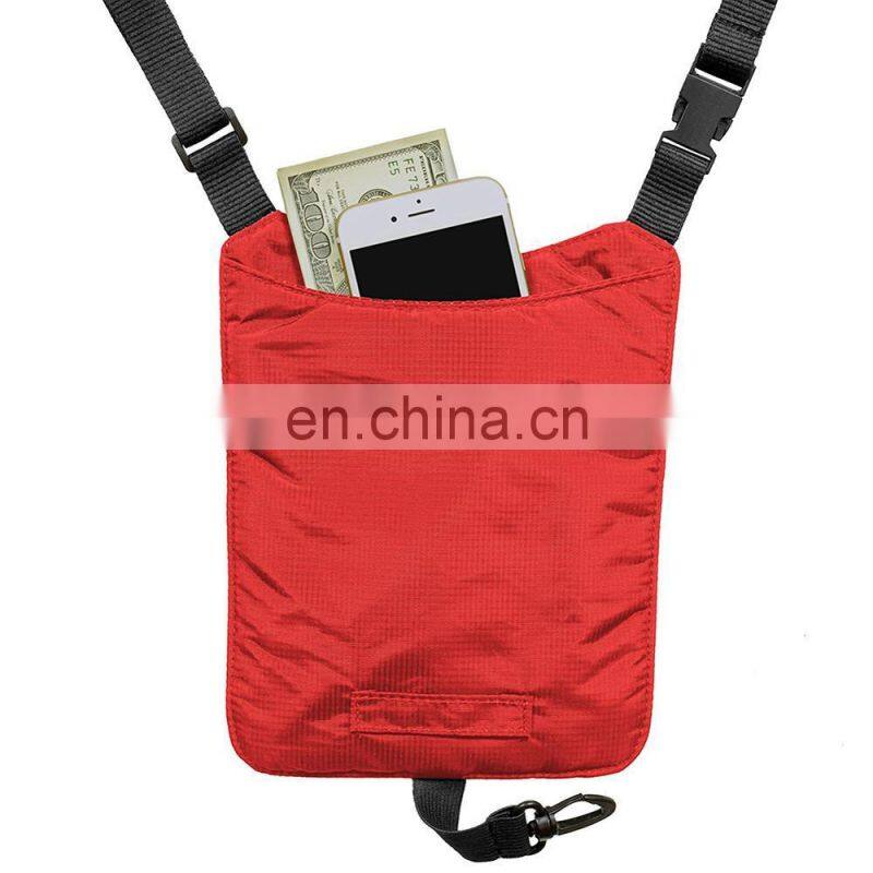 RFID Secure Passport Holder Body Wallet protection Security Travel Body Wallet