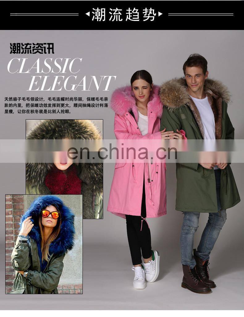 New Collection Ladies Winter Coats And Men long parka plus size for couple lover