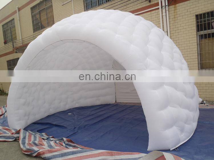 Sunway Factory Wholesale Inflatable Bubble Dome Tent Poolside Inflatable Cabana Tent