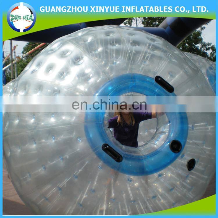 Top sale nice design clear inflatable land grass walking ball
