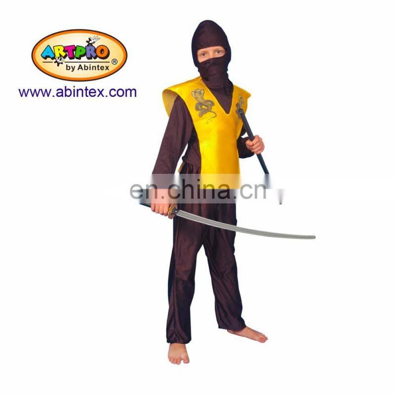 Cobra ninja yellow team Costume(02-1303) as party costume for boy with ARTPRO brand