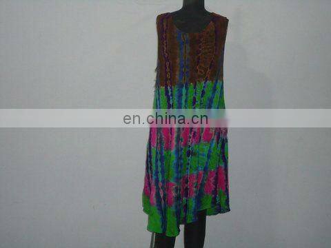 Rayon Tie Dye Dress