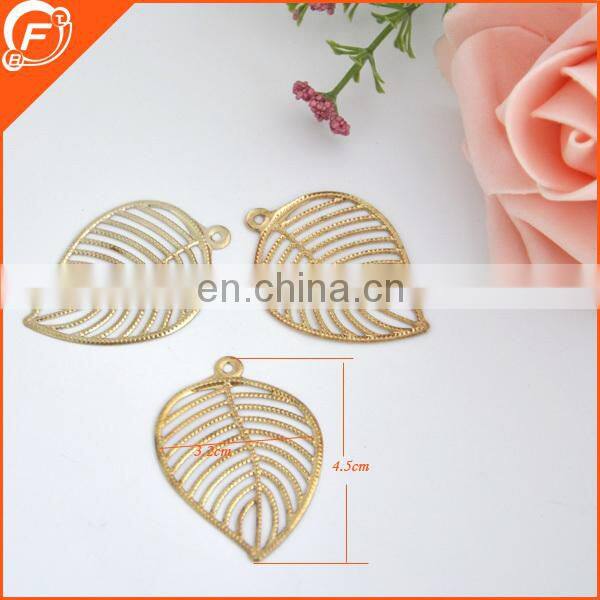fashion nice gold color v shape metal trims for garment decorative metal trim