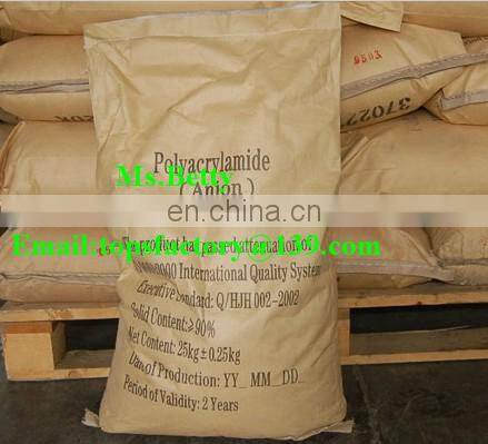 High quality Anionic Polyacrylamide Water Treatment Chemicals Polymer /PAM for Waste Water/Oil drilling/Mining