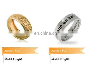 Yiwu factory wholesale silver plating animal sea dolphin wedding rings