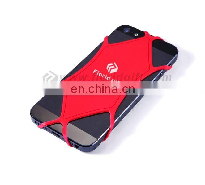 silicone jacket rubber for mobile phone cover, phone protective jacket non-slip