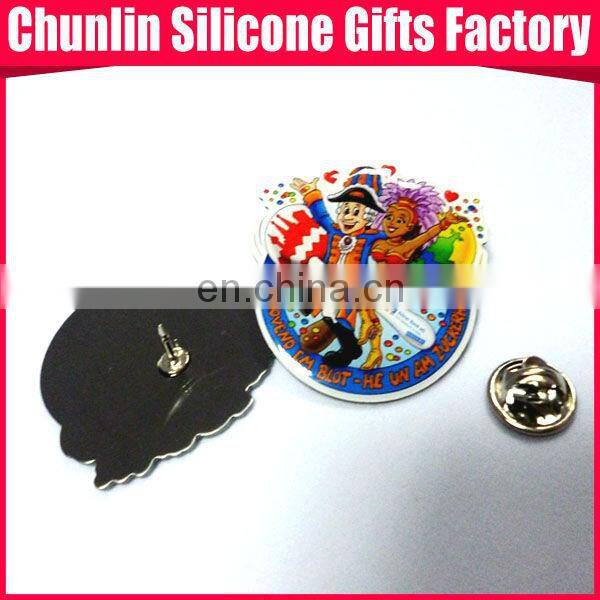 custom high quality magnetic aluminium badge