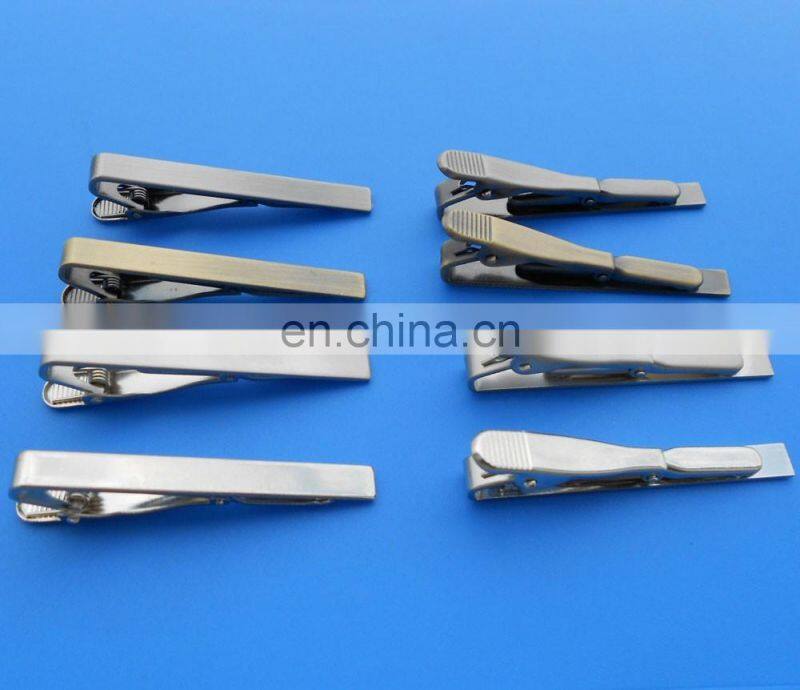 Custom Logo Metal Set Gifts Tie Pin Clip and Cufflinks