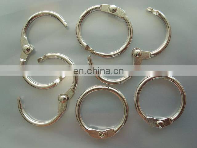 silver metal ring rond high quality decorative ring open metal O ring for sale