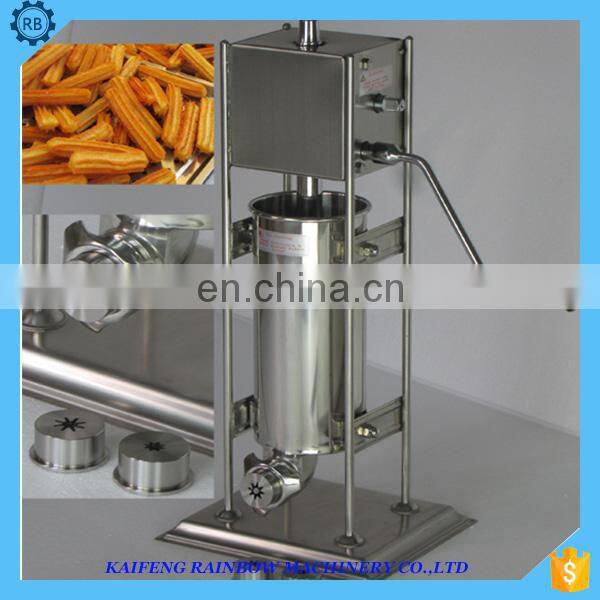 Automatic Spanish sweet donut churro filler machine