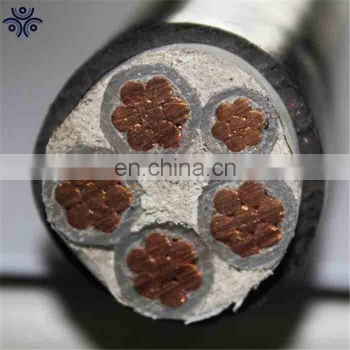 0.6/1KV CU/XLPE 5 core 120mm PE sheathed power cable