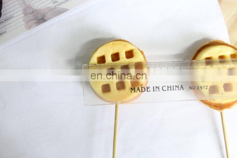 catering equipment commercial mini round shape waffle maker waffle stick maker with ce