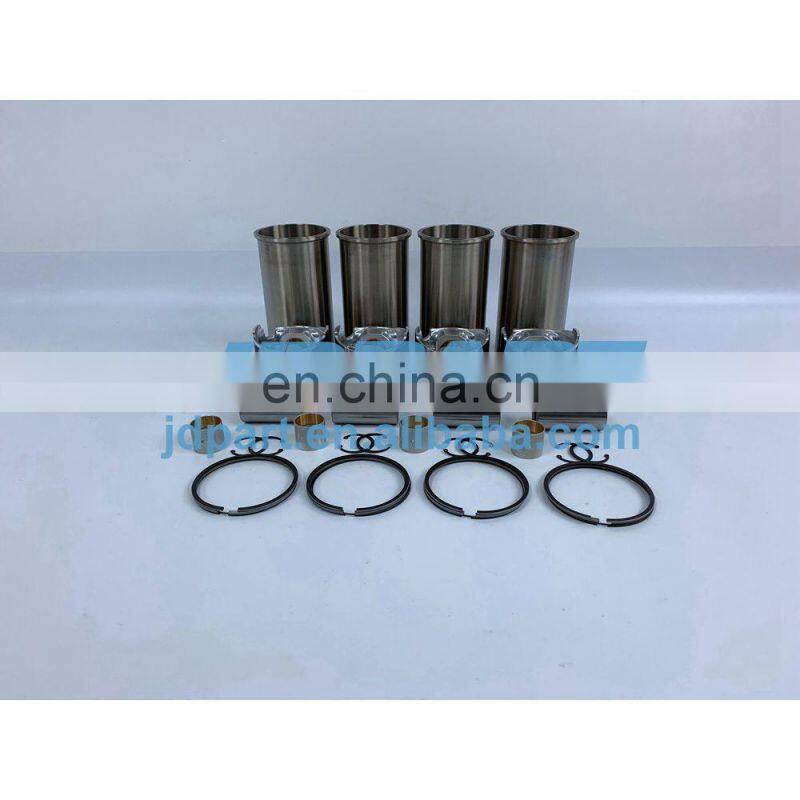 K4E Cylinder Liner Kit With Piston Rings Liner For Mitsubishi