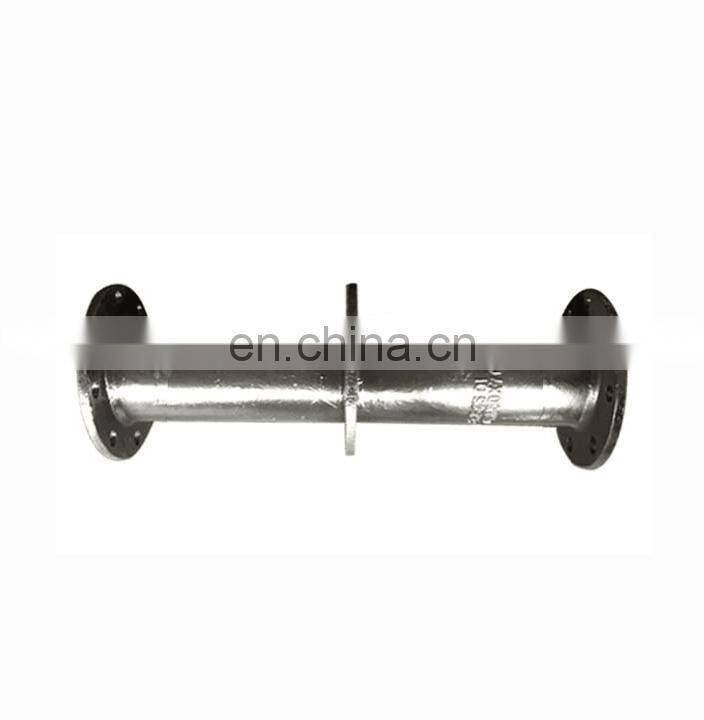 Double welded flanged anchoring pipe with puddle flange PN10/16/25 made in china