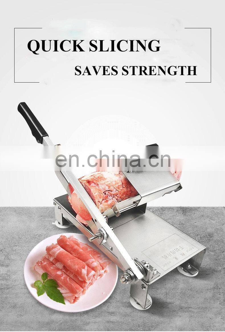 meat rolls and meat slices maker machine /stainless steel frozen beef slicing machine/ pastry cucumber carrot slices cutter