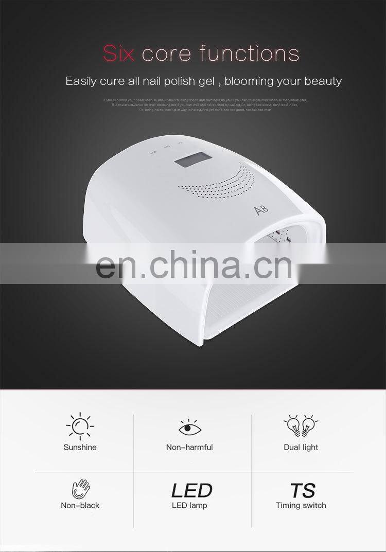 Asianail Red Light 2018 professional UV LED nail lamps