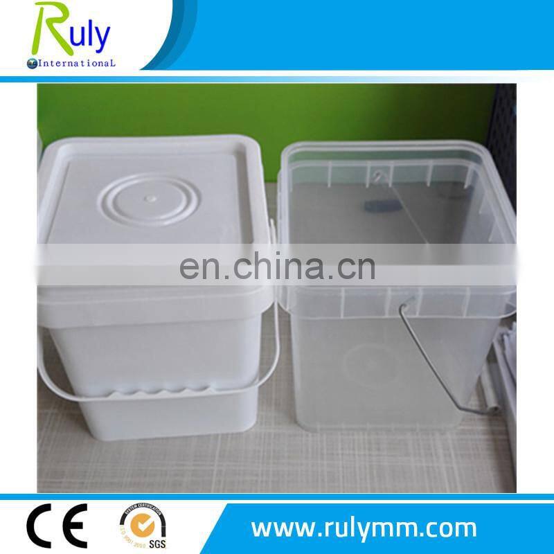 Washing powder storage square plastic buckets in 2L 5L 8L 10L 15L 18L 20L