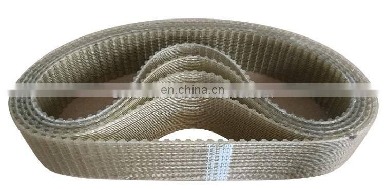 PU Truly Endless T2.5 98teeth Transparent light color seamless timing Belt driving belt