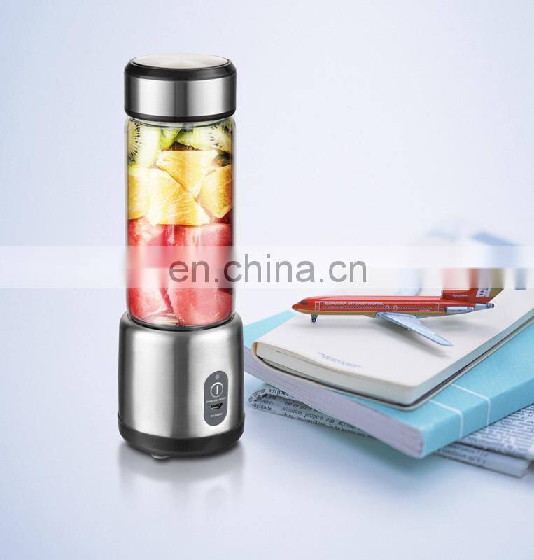 2020 Custom Usb Rechargeable Electric Blender Juicer Mixer Portable Blender With Direct Drink