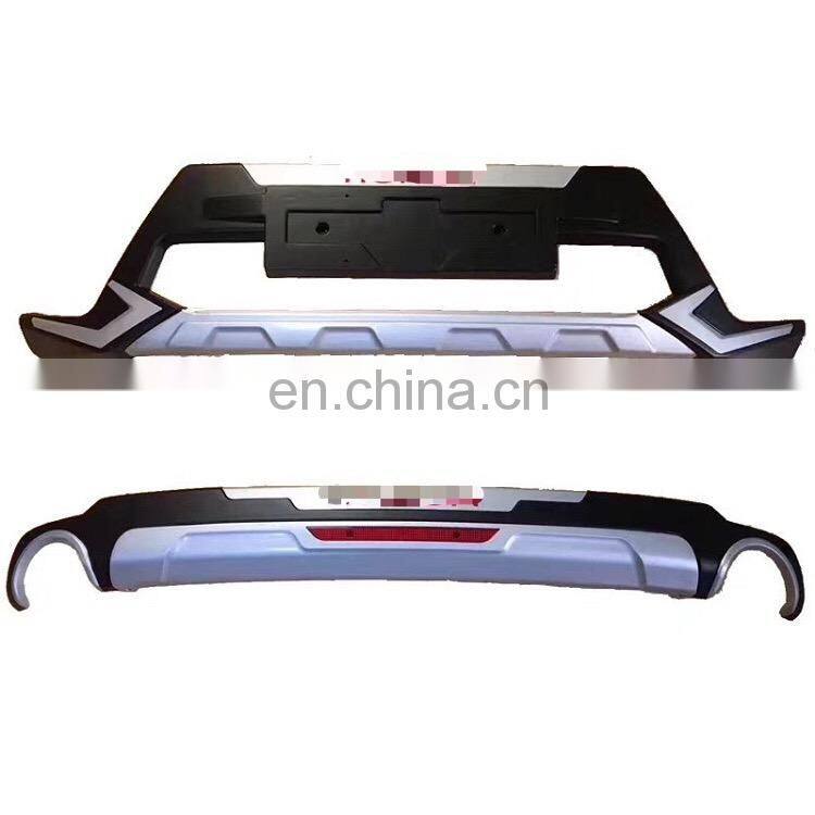 ABS Front and Rear Bumper guard For Hon-da CRV 2017