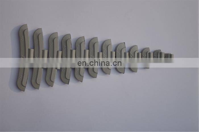 Factory zinc clip on wheel balancing weights for steel wheel, wheel balance weight